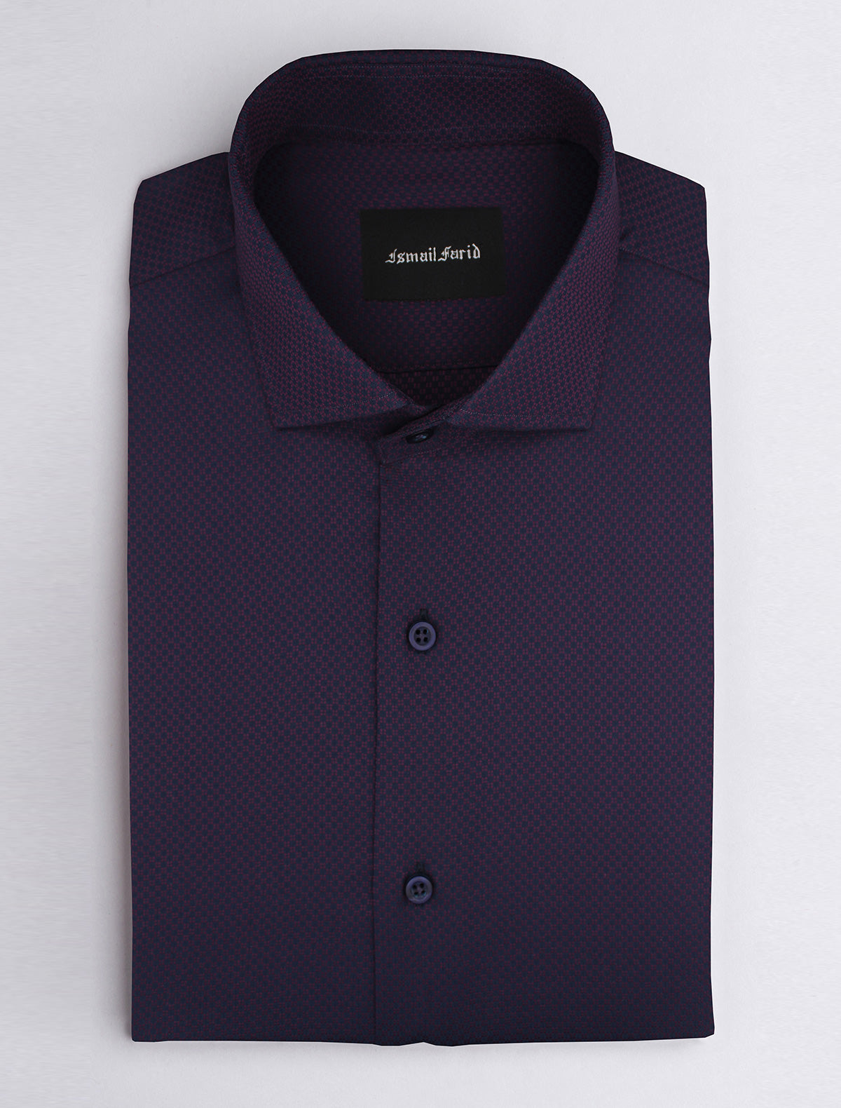 DARK COLORED TEXTURED SHIRT
