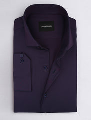 DARK COLORED TEXTURED SHIRT