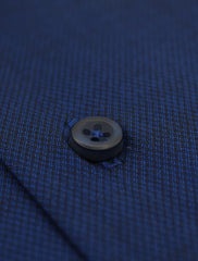 BLUE TWO TONE FORMAL SHIRT