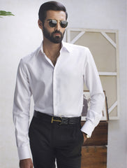 WHITE CLASSIC COLLAR SHIRT