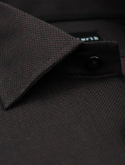 OXFORD CHOCOLATE BROWN SHIRT