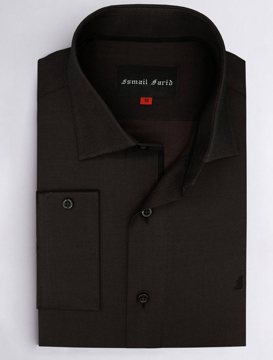 OXFORD CHOCOLATE BROWN SHIRT