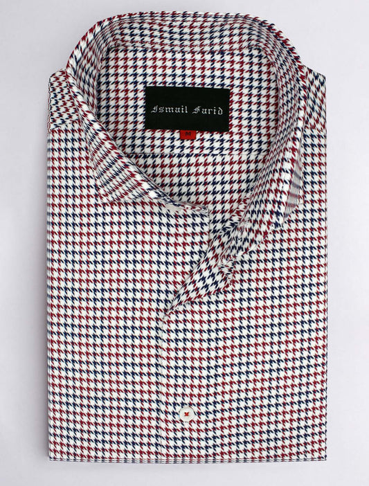 HOUNDS TOOTH MULTICOLOR SHIRT