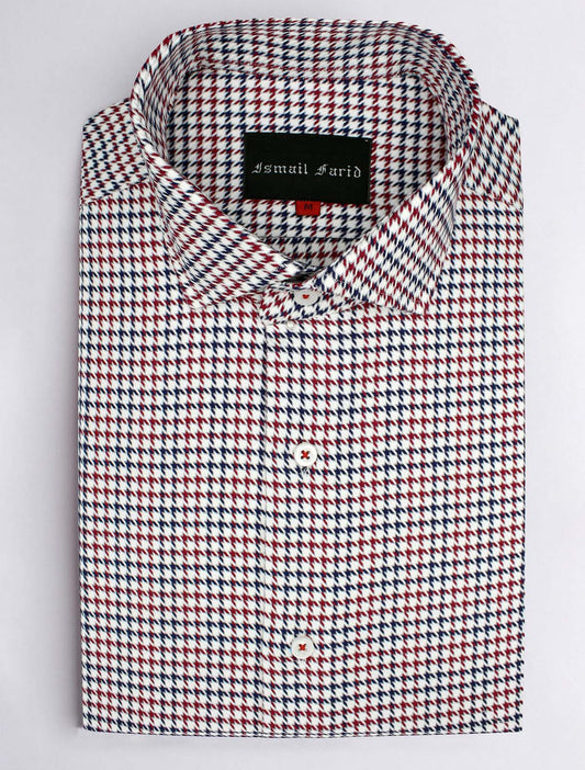 HOUNDS TOOTH MULTICOLOR SHIRT