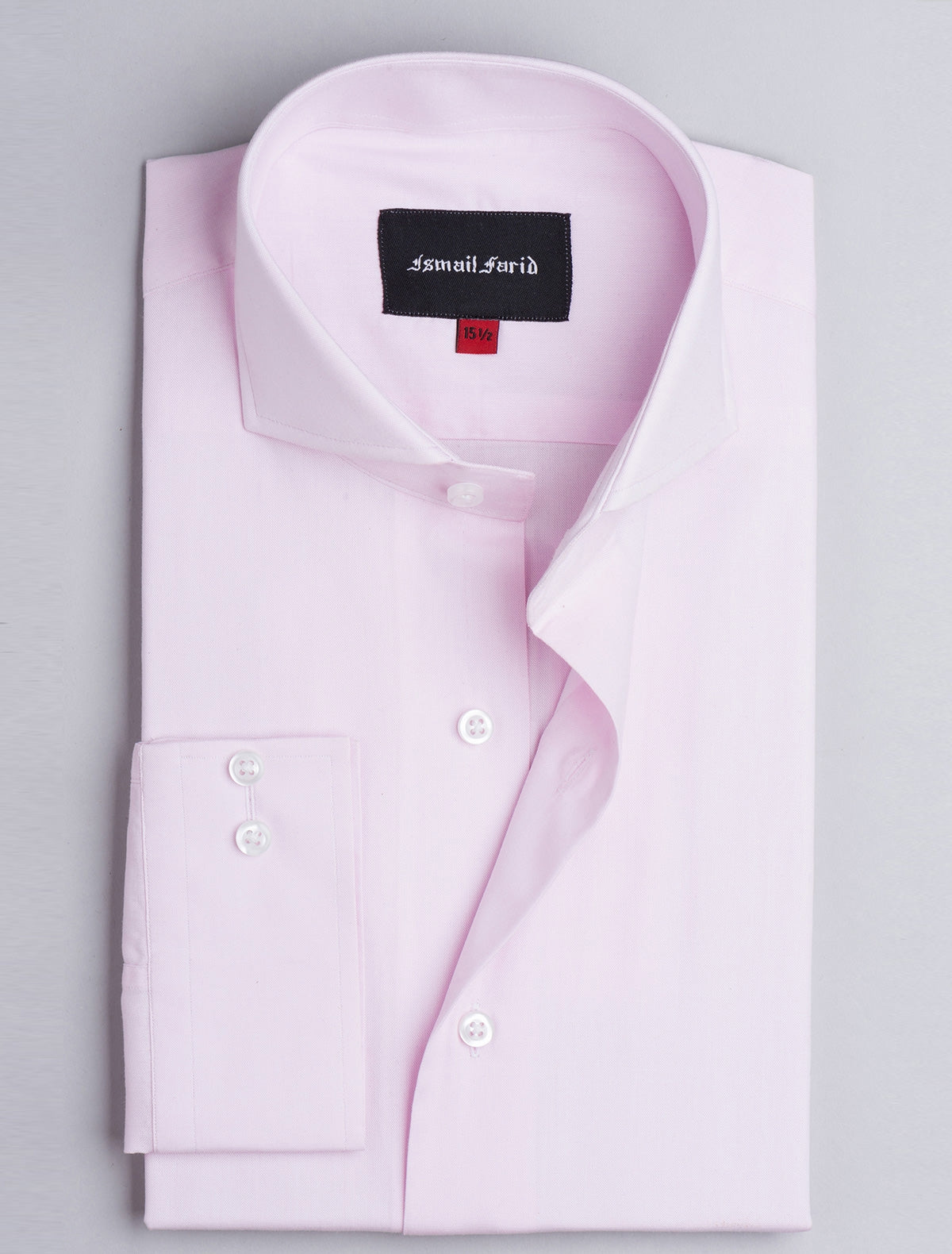 PINK BUSINESS-FORMAL SPREAD COLLAR SHIRT