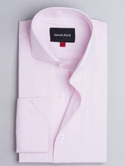PINK BUSINESS-FORMAL SPREAD COLLAR SHIRT