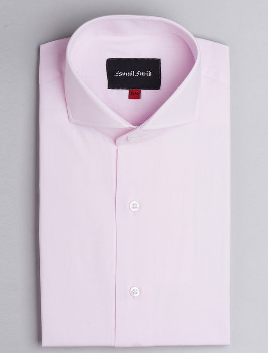 PINK BUSINESS-FORMAL SPREAD COLLAR SHIRT