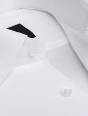 WHITE BIB FRONT SHIRT