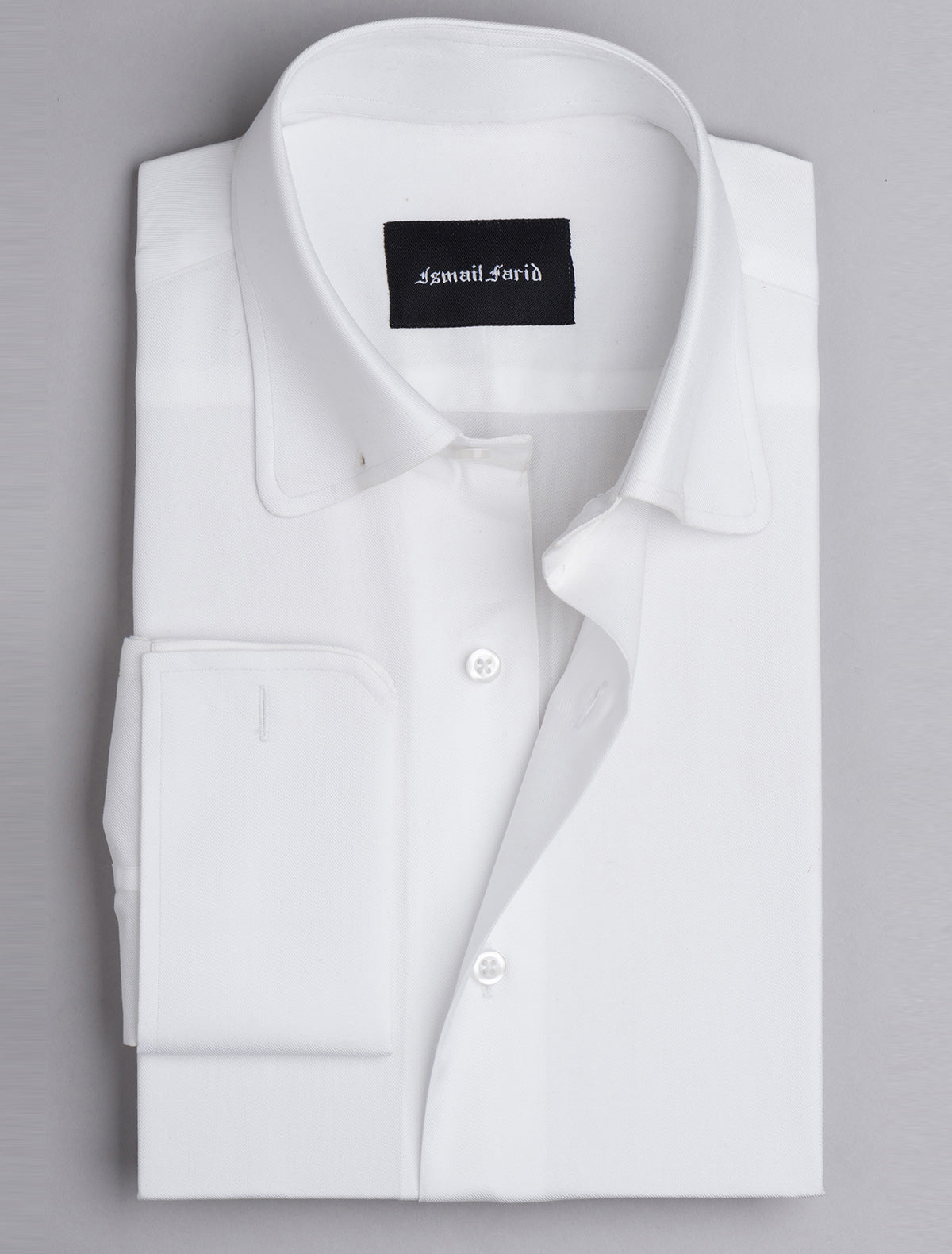 WHITE COLLAR PIN SHIRT Ismail Farid WHITE COLLAR PIN SHIRT Ismail Farid
