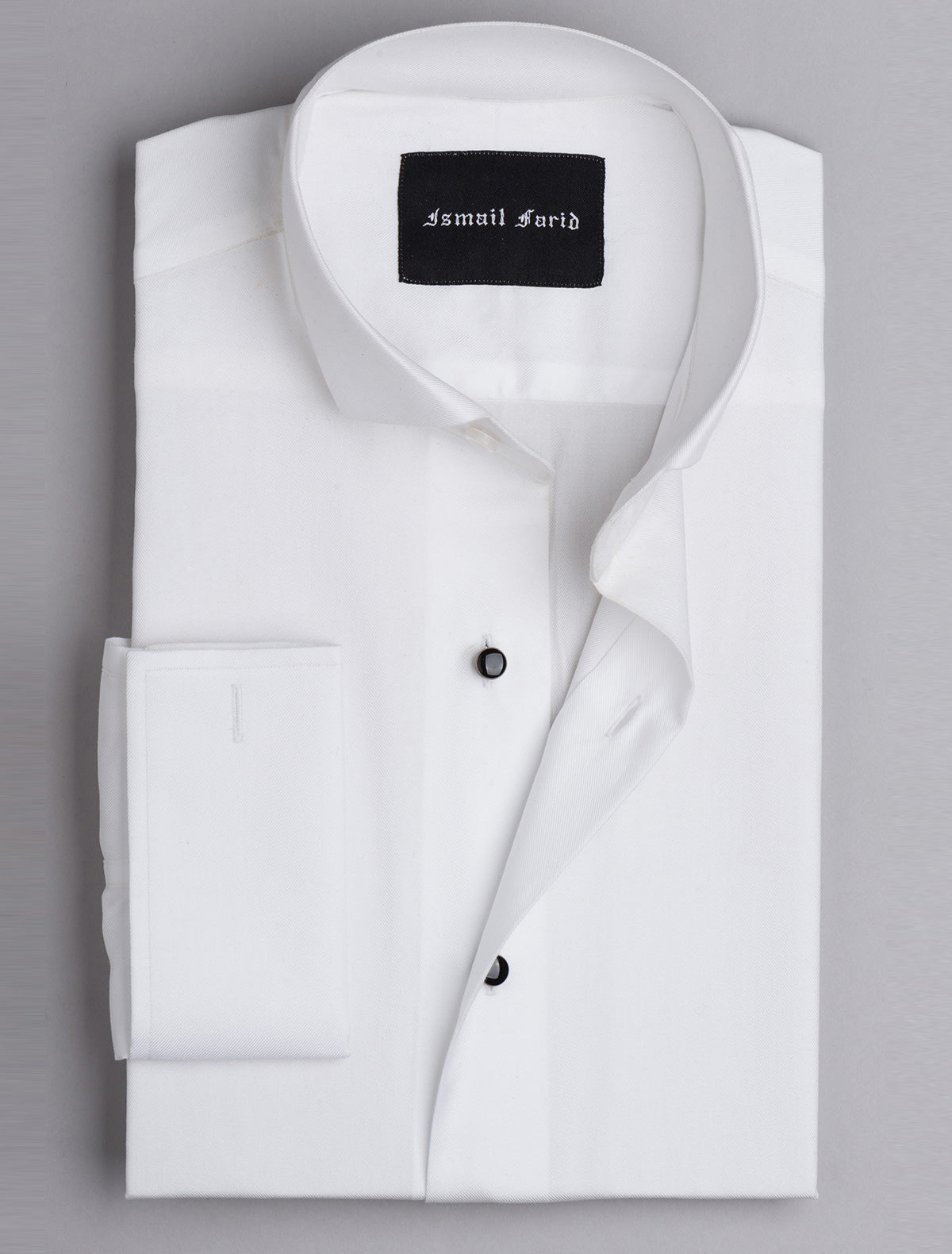 WHITE EVENING WEAR WING COLLAR