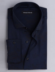 DARK NAVY FLORAL SHIRT