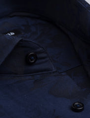 DARK NAVY FLORAL SHIRT