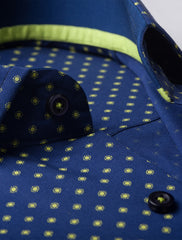 NAVY FLORAL SHIRT