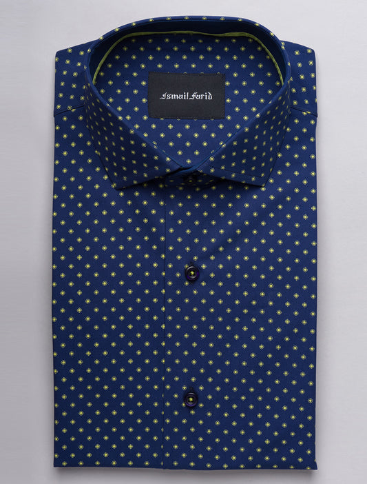 NAVY FLORAL SHIRT