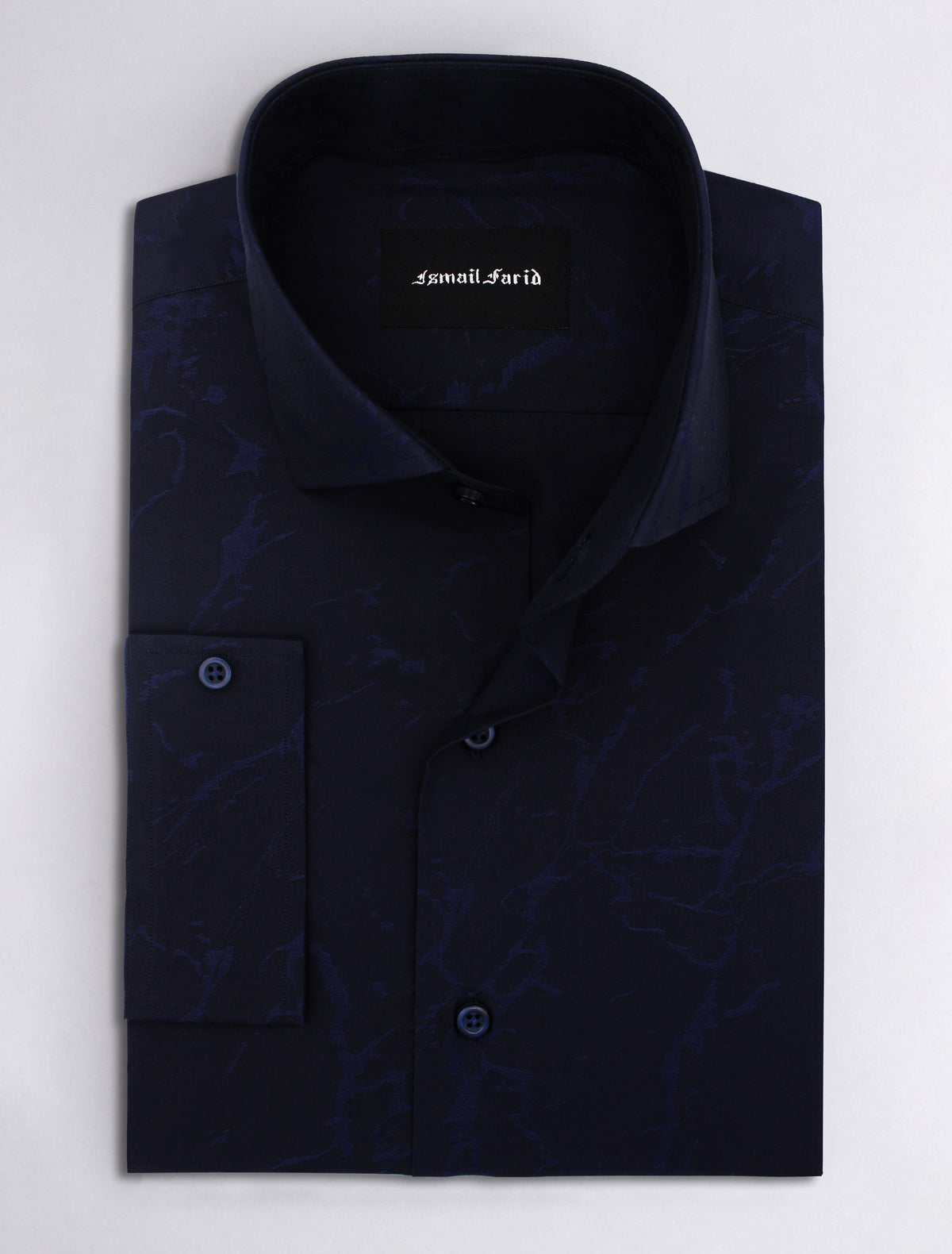DARK NAVY FLORAL SHIRT