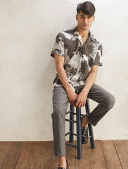 GRAY CAMOUFLAGE SHIRT