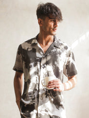 GRAY CAMOUFLAGE SHIRT