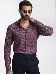 MULTI FLORAL PRINT SHIRT