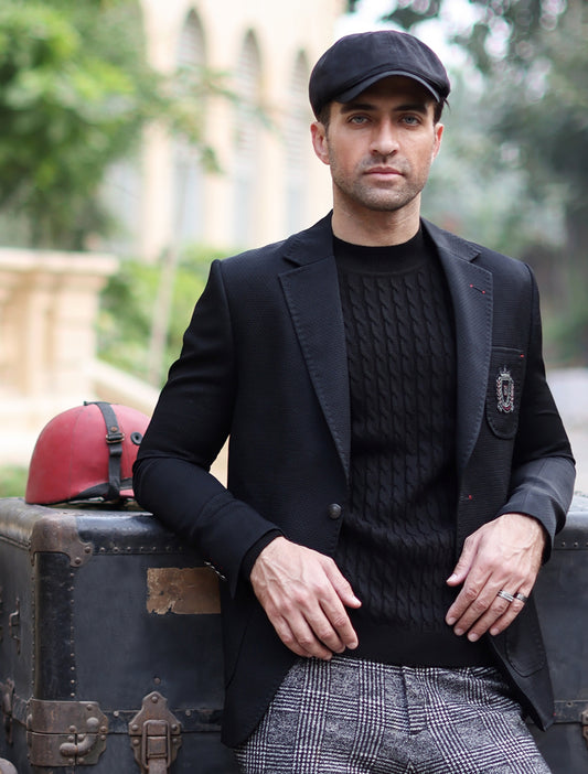 BLACK SPORTS BLAZER
