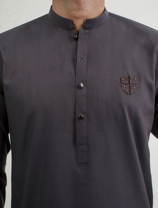 CHOCLATE BROWN KURTA