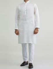 CLASSIC OFF WHITE KURTA