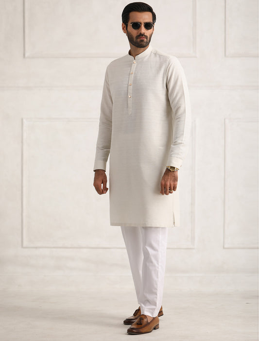 CLASSIC OFF-WHITE KURTA