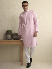 PINK CLASSIC KURTA-S
