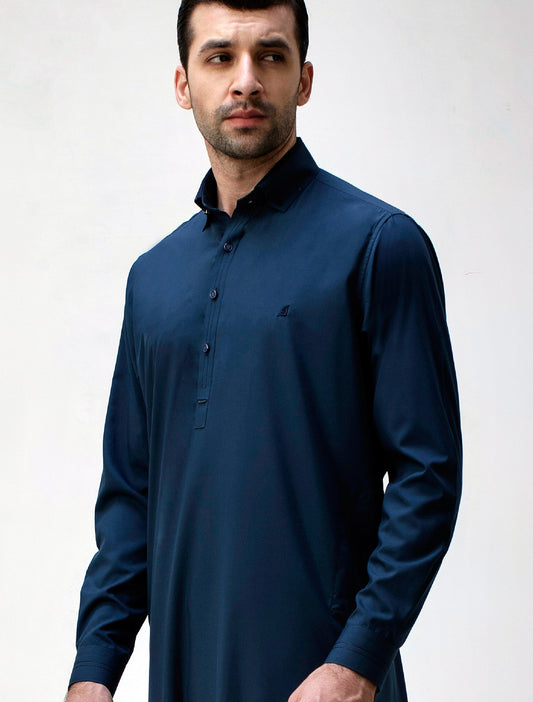 TEAL BLUE KAMEEZ SHALWAR