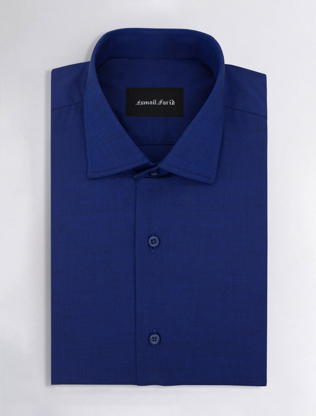 BLUE TWO TONE FORMAL SHIRT