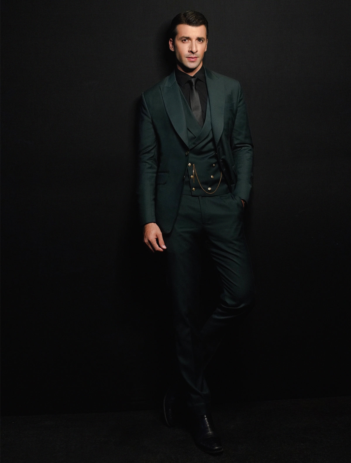 DARK GREEN CLASSIC SUIT Ismail Farid DARK GREEN CLASSIC SUIT Ismail Farid