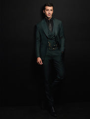 DARK GREEN CLASSIC SUIT