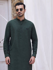 GREEN DESIGNER KURTA PAJAMA