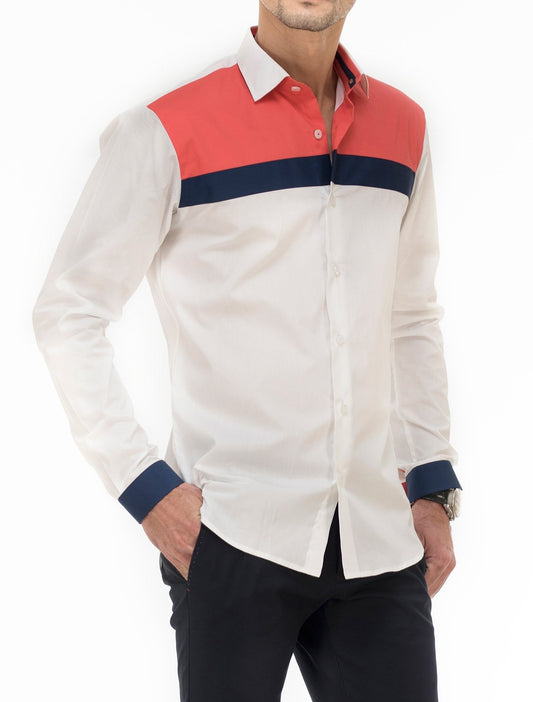 WHITE SPORT SHIRT