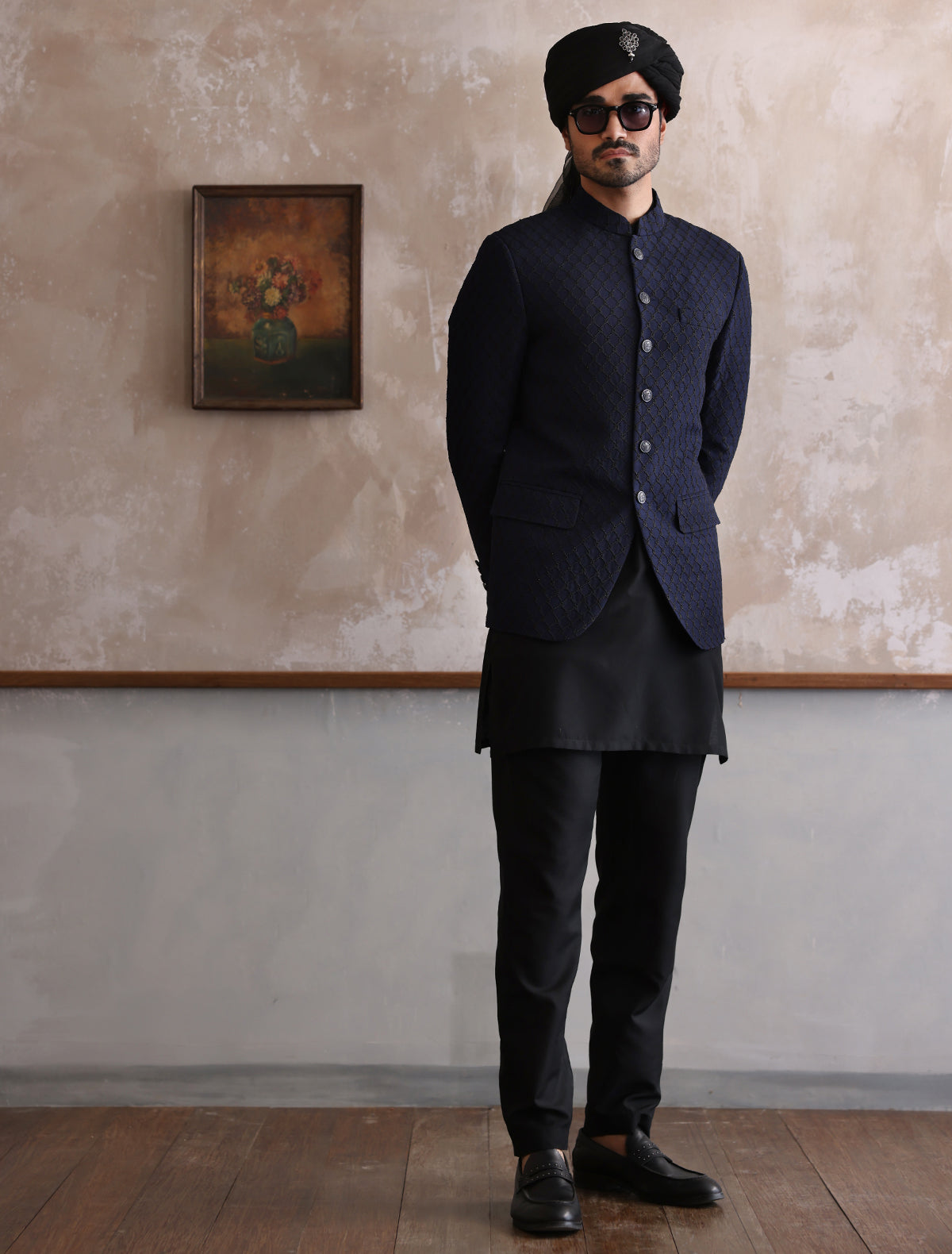 Shirt Black Navy Coat Navy Blue Pant Coat With Black Shirt Black