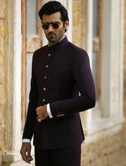 MAROON PRINCE SUIT