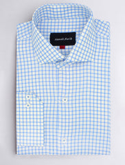 WHITE CHECKERED SHIRT