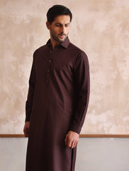 MAROON CLASSIC KAMEEZ SHALWAR