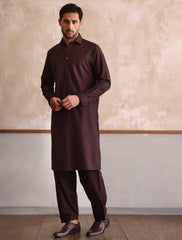 MAROON CLASSIC KAMEEZ SHALWAR