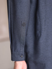 BLUE TEXTURED KAMEEZ SHALWAR
