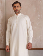 OFF-WHITE CLASSIC KAMEEZ SHALWAR