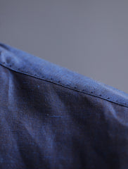 BLUE TWO TONE LINEN KURTA PAJAMA