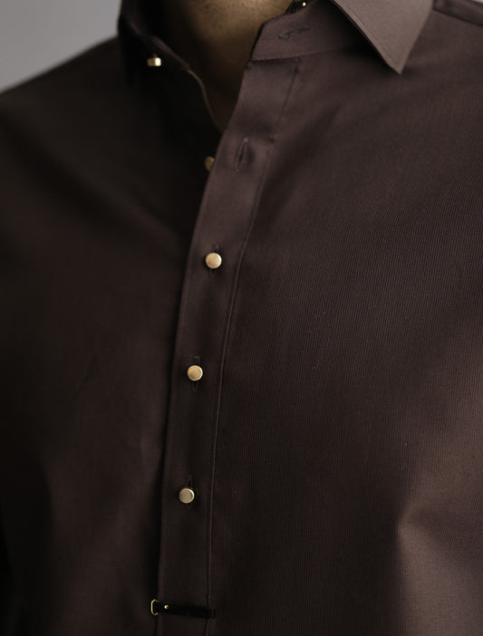 BROWN - SIGNATURE SERIES KAMEEZ SHALWAR