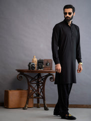 CLASSIC BLACK KAMEEZ SHALWAR