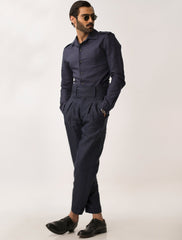 HIGH WAISTED LINEN PANTS