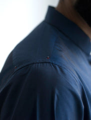 BLUE TWO-TONE KURTA PAJAMA