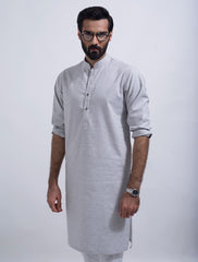 GREY SALT & PEPPER KURTA