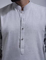 GREY SALT & PEPPER KURTA
