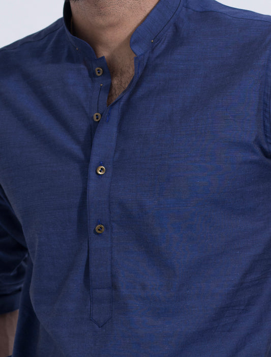 BLUE REVIT DETAIL KURTA