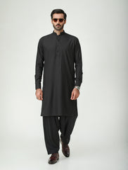 CLASSIC BLACK KAMEEZ SHALWAR
