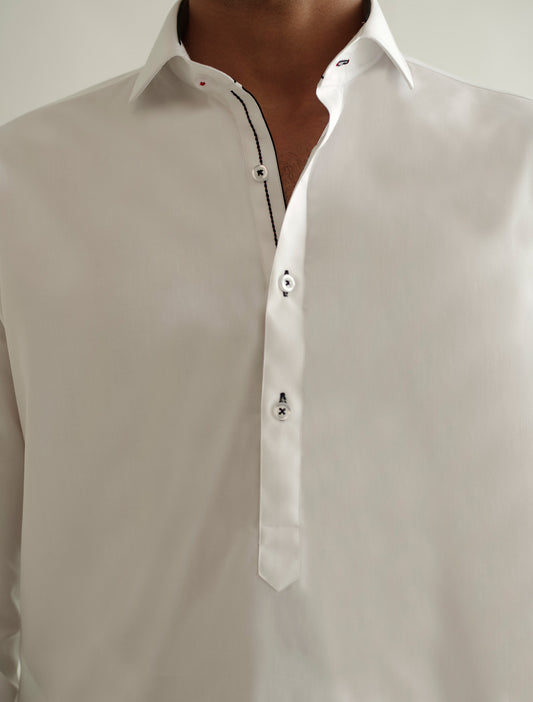 WHITE KAMEEZ SHALWAR
